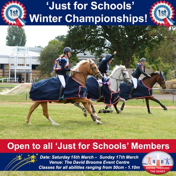 British Showjumping ‘Just for Schools’ Winter Championships 2019 British Showjumping ‘Just for Schools’ Winter Championships 2019